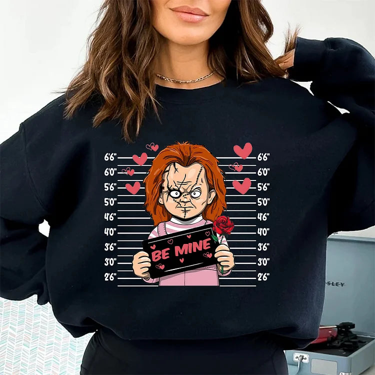 Horror Movie Valentines Mugshot T-shirt, sweatshirt, hoodie